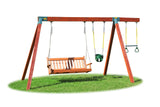 Eastern Jungle Gym Easy 1-2-3 90?? A-Frame Swing Set Bracket Heavy Duty for EZ, Simple Install – DIY Swing Set Parts
